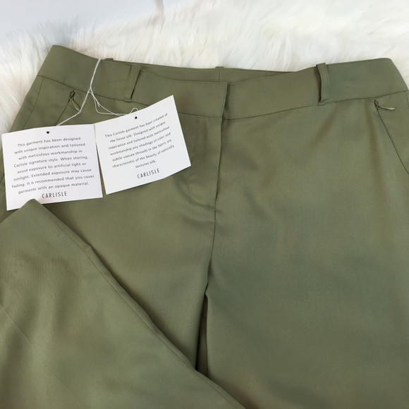 Carlisle Pants - Women's Carlisle silk pants size 8 - NWT